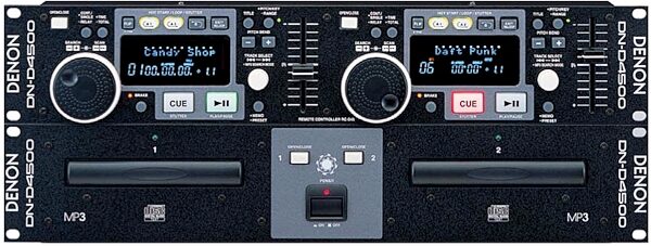 open zoom image for Denon DND4500 Dual DJ CD/MP3 Player, Main