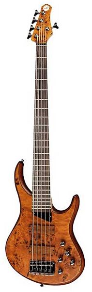 open zoom image for MTD Kingston KZ 5-String Electric Bass, Burled Maple