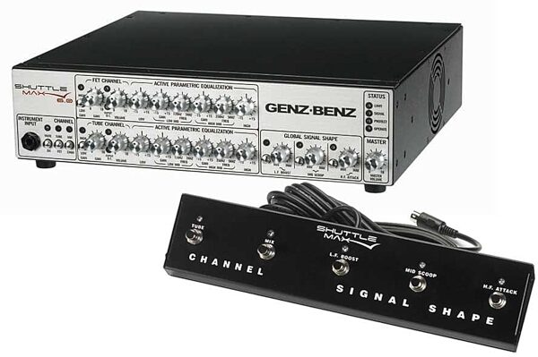 open zoom image for Genz Benz STLMAX60 ShuttleMax Bass Amplifier Head (600 Watts), Main
