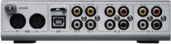 open zoom image for Native Instruments Audio 8 DJ Audio Interface, Back