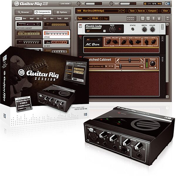 open zoom image for Native Instruments Guitar Rig Session Audio Interface, Main
