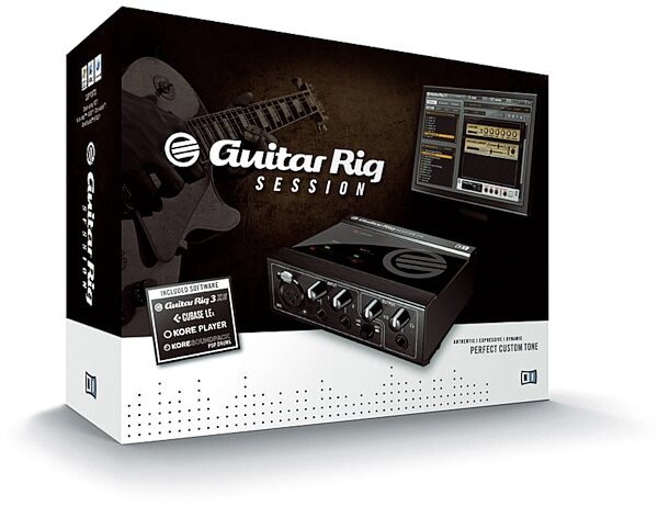 open zoom image for Native Instruments Guitar Rig Session Audio Interface, Package