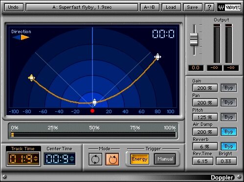 open zoom image for Waves Native Gold Bundle (Windows and Macintosh), Doppler