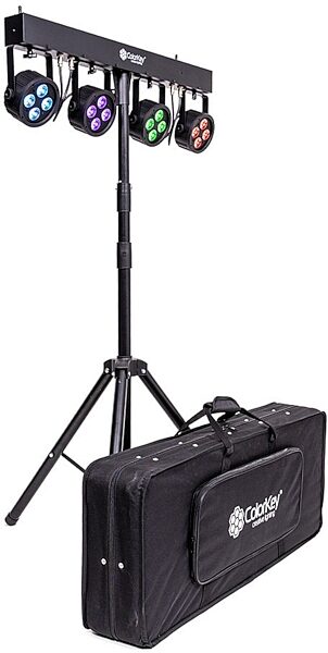 open zoom image for ColorKey PartyBar Mobile 100 EL Stage Lighting System, New, Main