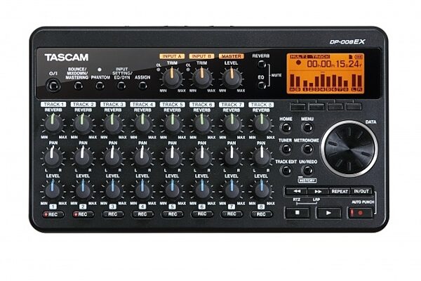 open zoom image for TASCAM DP-008EX Pocketstudio Digital Multi-Track Recorder, 8-Track, Main