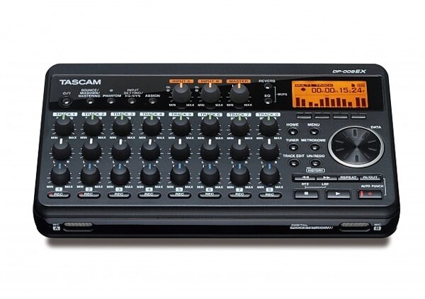 open zoom image for TASCAM DP-008EX Pocketstudio Digital Multi-Track Recorder, 8-Track, Angle