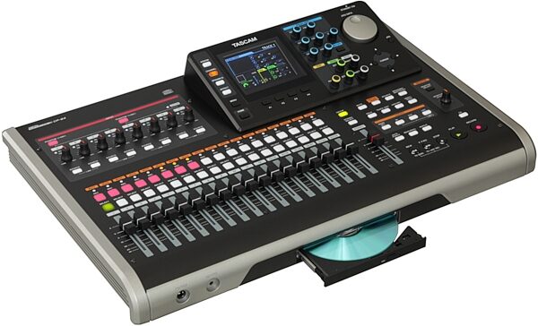 open zoom image for TASCAM DP24 Portastudio Digital Recorder, 24-Track, Left