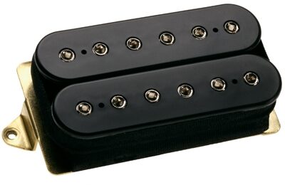 open zoom image for DiMarzio D Activator Humbucker Guitar Pickup, Black, DP220F, Bridge, F-Spaced String Spacing, Main