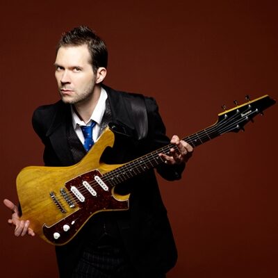 open zoom image for DiMarzio DP422 Paul Gilbert Injector Pickup, Aged White, Neck, Mr. Gilbert