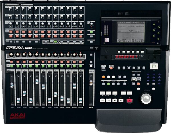open zoom image for Akai DPS24MKII 24-Track Digital Recorder, Top