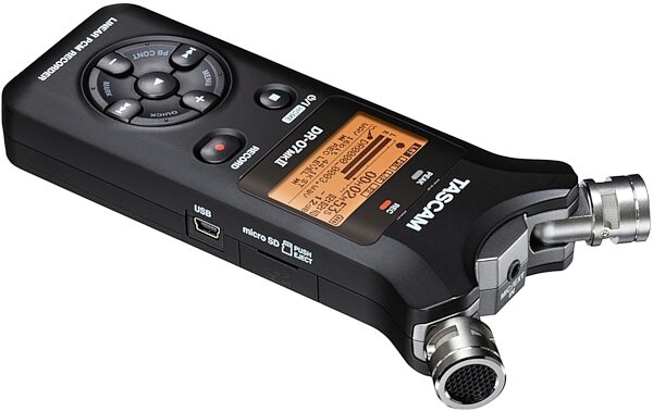 open zoom image for TASCAM DR-07mkII Portable Digital Recorder, Side Open