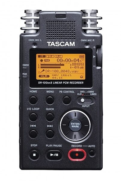 open zoom image for TASCAM DR100 MKII Portable Digital Recorder, Main