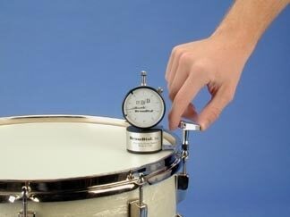 open zoom image for DrumDial Precision Analog Drum Tuner, Single, In Use