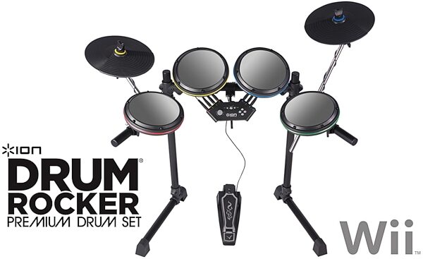 open zoom image for Ion Audio IED09 Drum Rocker Premium Drum Set Controller for Wii, Main