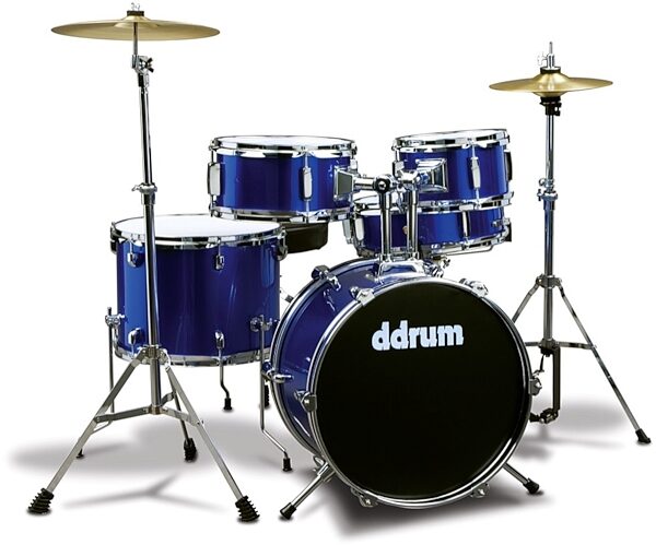 open zoom image for ddrum D1 Junior Drum Set with Cymbals, 5-Piece, Main