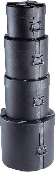 open zoom image for SKB Roto Molded Drum Case, 8x8 Inch, SKB-D0808, Whole Set in Stack
