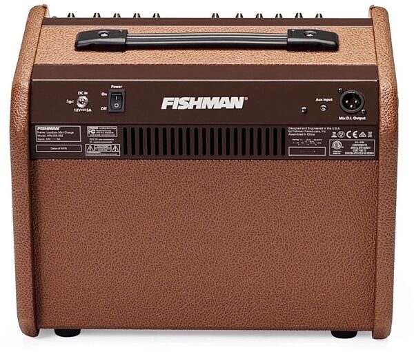 open zoom image for Fishman Loudbox Mini Charge Battery-Powered Acoustic Guitar Combo Amplifier with Bluetooth (60 Watts), Open Box (Very Good), ve