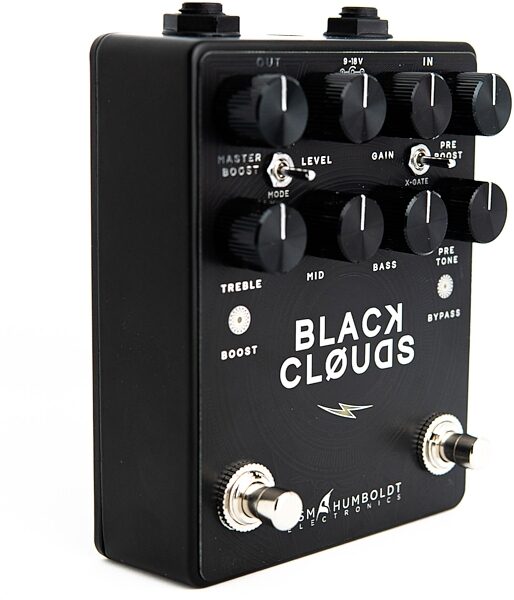 open zoom image for DSM Humboldt Black Clouds Distortion Pedal, New, Action Position Back