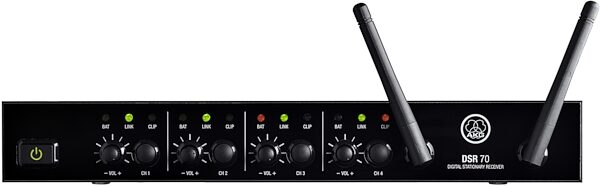 open zoom image for AKG DSR70Q Digital 4-Channel Wireless Receiver, Main