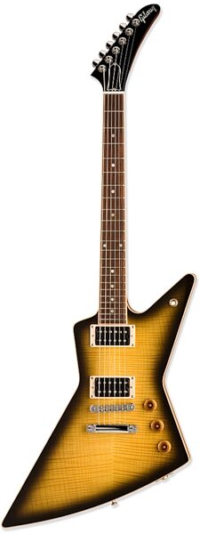 open zoom image for Gibson Explorer Pro Electric Guitar with Flame Maple Top (with Case), Main