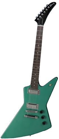 open zoom image for Gibson X-plorer Studio Electric Guitar (with Case), Studio Green