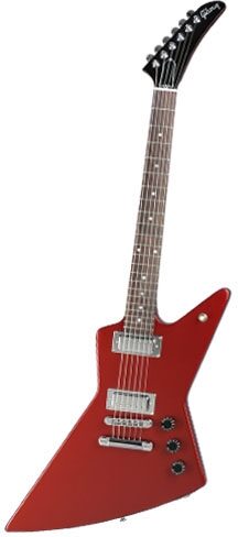 open zoom image for Gibson X-plorer Studio Electric Guitar (with Case), Studio Red
