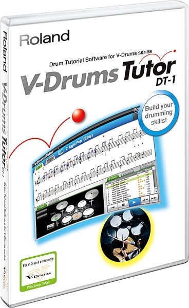 open zoom image for Roland DT-1 V-Drum Tutor Software, Main