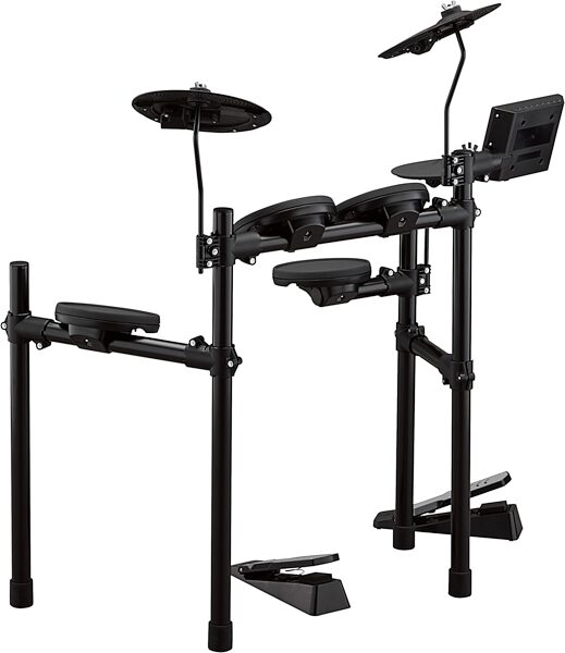 open zoom image for Yamaha DTX-402K Electronic Drum Kit, Black, Action Position Back