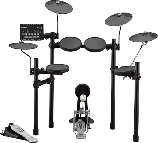 open zoom image for Yamaha DTX432K Electronic Drum Kit, Black, Action Position Back