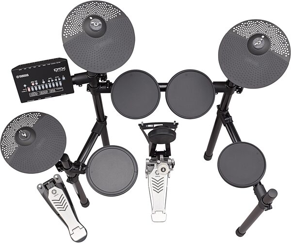 open zoom image for Yamaha DTX432K Electronic Drum Kit, Black, Action Position Back