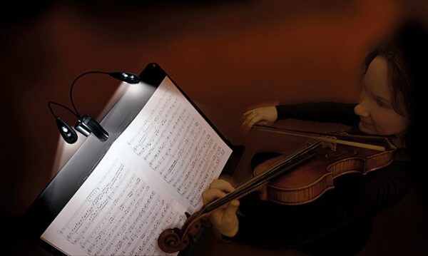 open zoom image for Mighty Bright Duet 2 LED Music Light, Action View on Stand