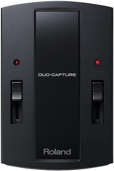 open zoom image for Roland Duo-Capture USB Audio Interface, Top
