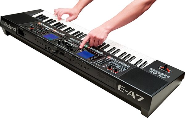open zoom image for Roland E-A7 Arranger Keyboard, EA7, Action Position Back