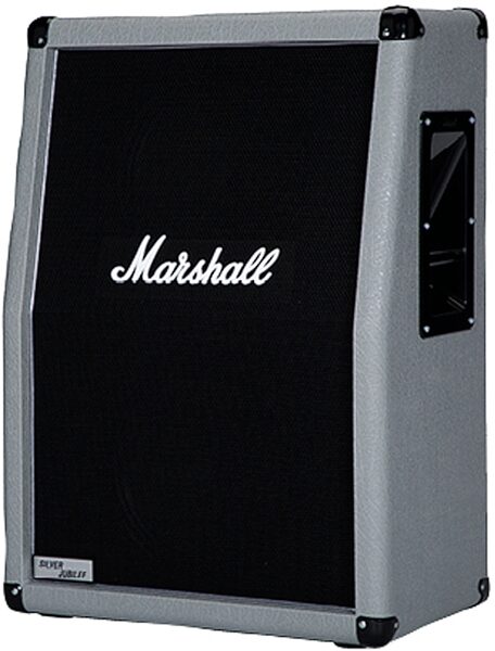 open zoom image for Marshall Studio Silver Jubilee 2536A Guitar Speaker Cabinet, Angled (140 Watts, 2x12"), 8 Ohms, Action Position Back