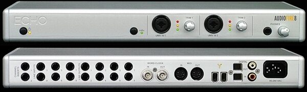 open zoom image for Echo AudioFire 8 FireWire Audio Interface, Main