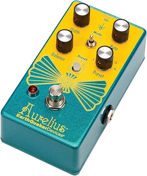 open zoom image for EarthQuaker Devices Aurelius Three-Mode Chorus Pedal, New, Action Position Back