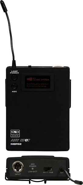 open zoom image for Galaxy Audio PSER52HSL UHF Wireless Headset System, Transmitter