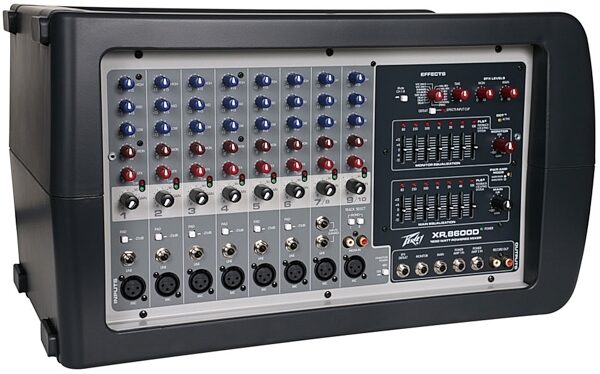 open zoom image for Peavey XR8600D Powered Mixer, Left