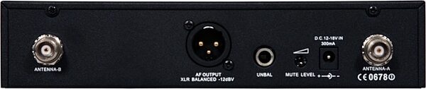 open zoom image for Galaxy Audio PSER52HSL UHF Wireless Headset System, Receiver - Back
