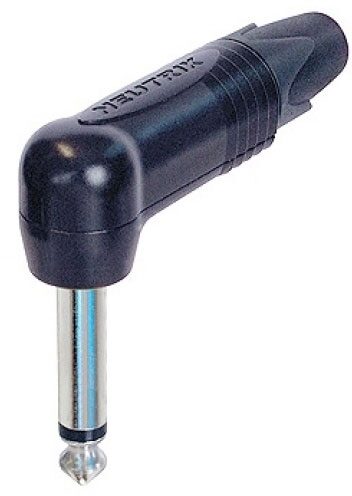 open zoom image for Neutrik NP2RX 1/4" Right Angle Male Mono Connector, Main