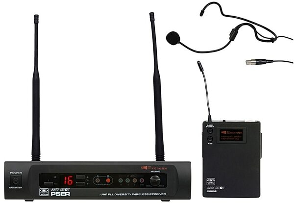 open zoom image for Galaxy Audio PSER52HSL UHF Wireless Headset System, Main