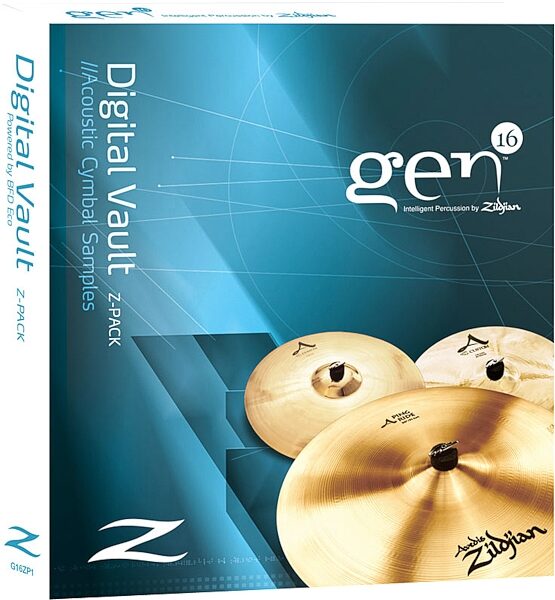 open zoom image for Zildjian Gen16 Digital Vault Z-Pack Volume 1 Cymbal Samples, Main