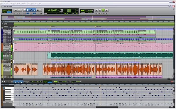 open zoom image for M-Audio Pro Tools M-Powered Recording Software, Screenshot - Edit
