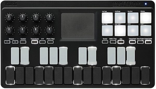 open zoom image for Korg nanoKEY Studio MIDI Controller with Bluetooth, New, Main