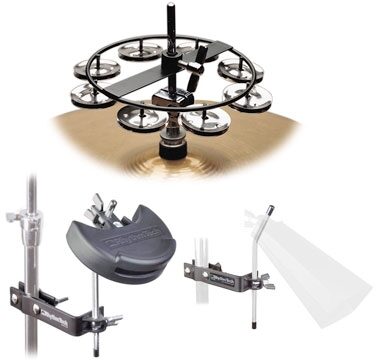 open zoom image for Rhythm Tech Moon Block, Hat Trick Tambourine Pack