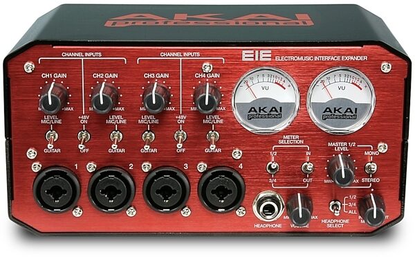 open zoom image for Akai EIE Electromusic Interface Expander USB Audio Interface, Front