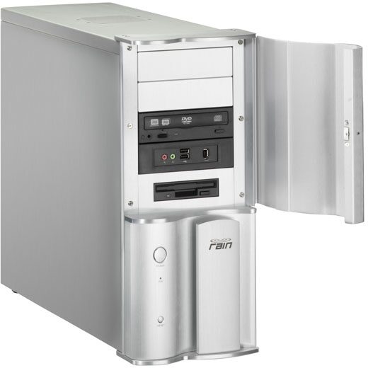 open zoom image for Rain Recording Element T6 Desktop Audio Computer, Front Slots