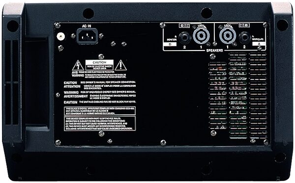 open zoom image for Yamaha EMX212SC Powered Mixer with Effects (2x200 Watts), Rear