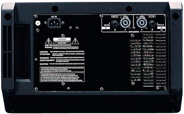 open zoom image for Yamaha EMX312SC Powered Mixer with Effects (2x300 Watts), Rear