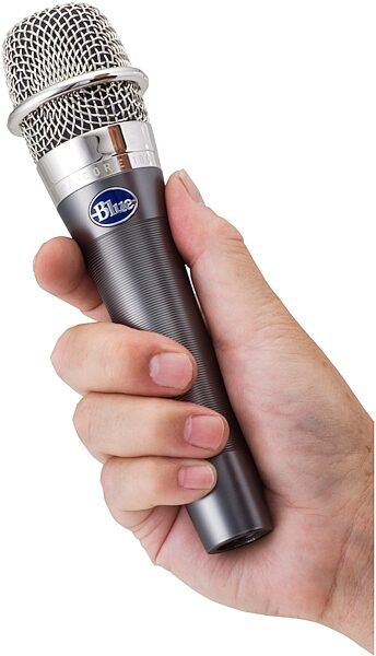 open zoom image for Blue enCORE 100 Dynamic Vocal Microphone, In Use
